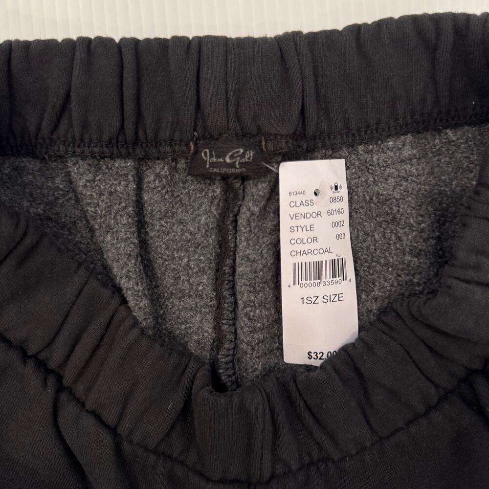 John Galt / Brandy Melville Black Sweatpants One Size NWT Clean Girl Cozy Basics - Picture 14 of 16